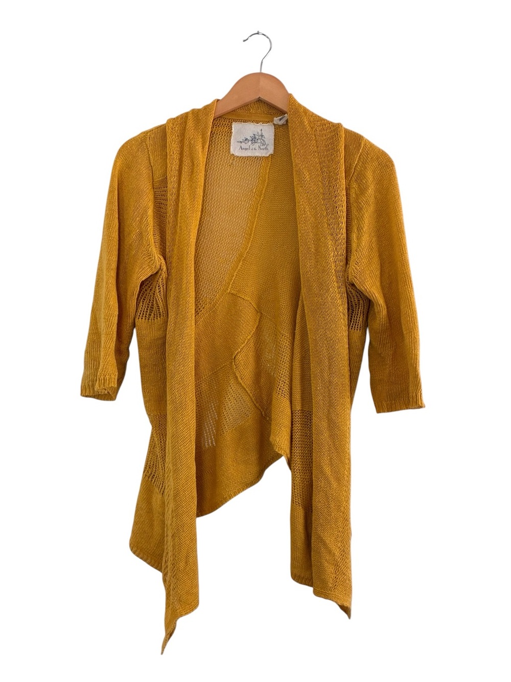 Angel of the North | boho loose knit open weave cardigan